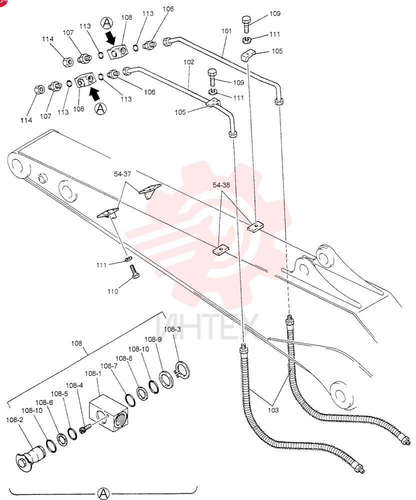 ARM ASSY 2.4M 24100J15976F3 (2)