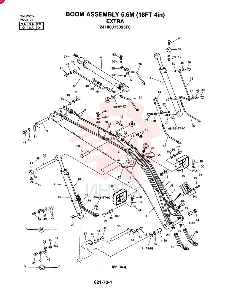 BOOM ASSY 24100J15095F6 (2)