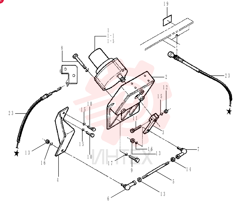 CONTROL ASSY, ENGINE 24100J18826F1