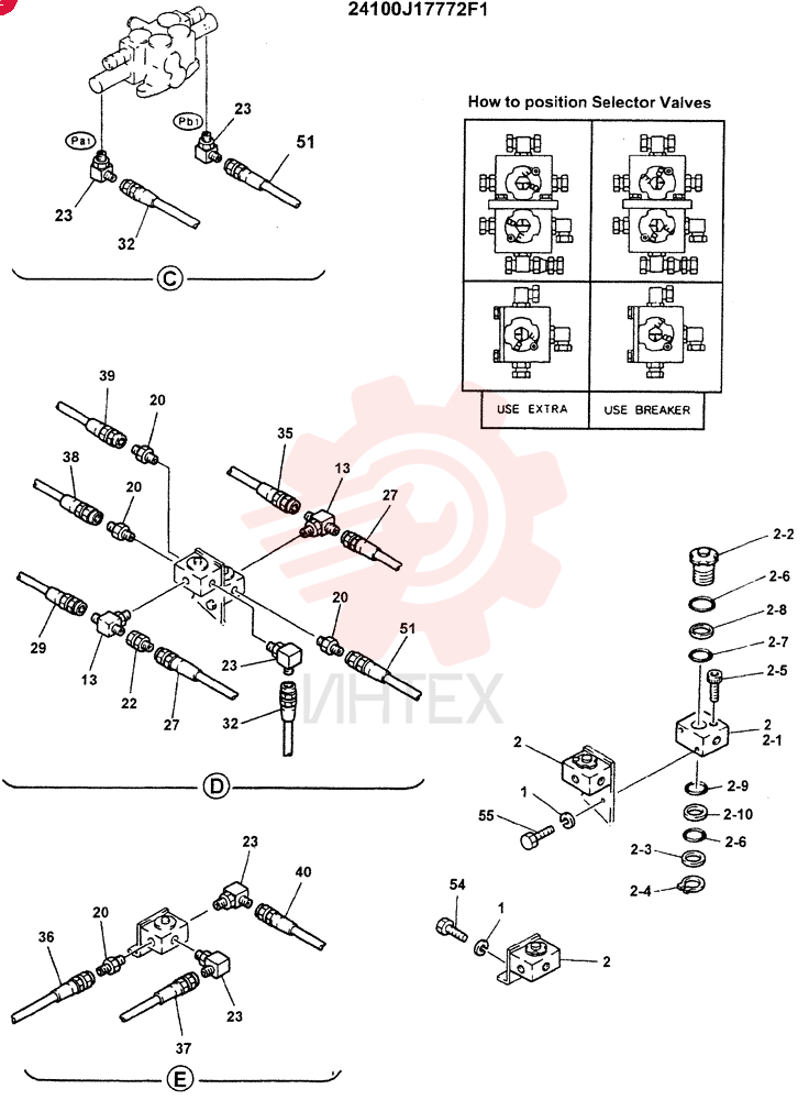 CONTROL ASSY, REMOTE (REWORK) (EXTRA & BREAKER) 24100J17772F1 (3)