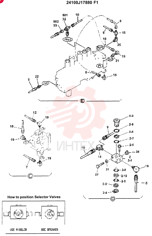 CONTROL ASSY, REMOTE (REWORK) (NIBBLER & BREAKER) 24100J17880F1 (2)