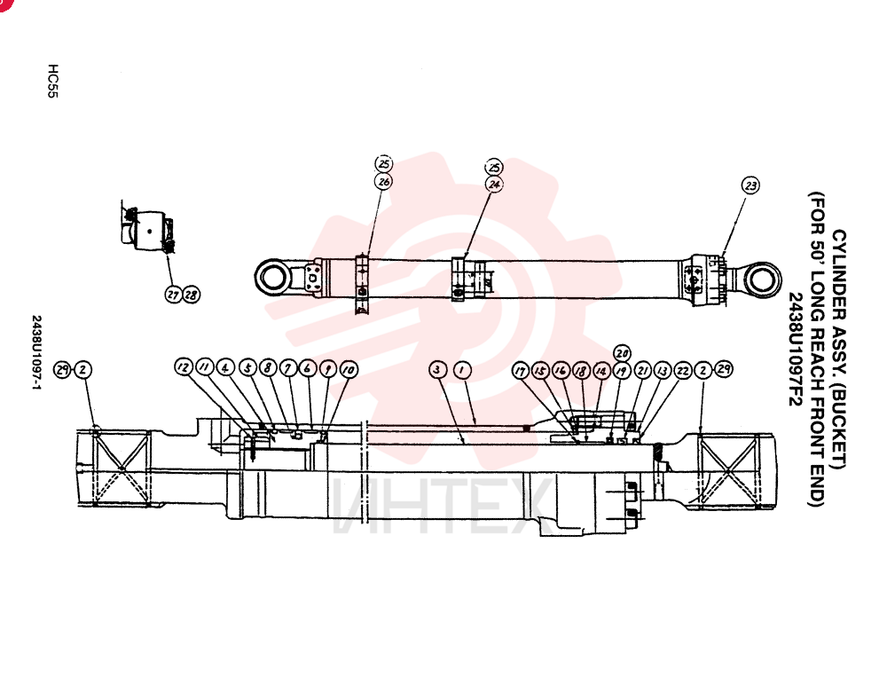 CYLINDER 2438U1097F2