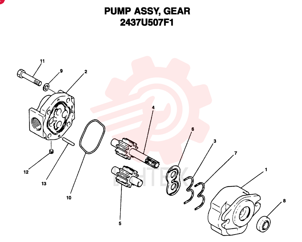 PUMP 2437U507F1