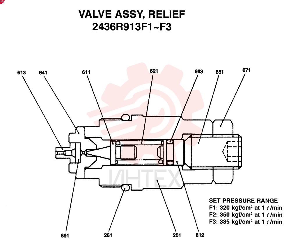 VALVE 2436R913F1