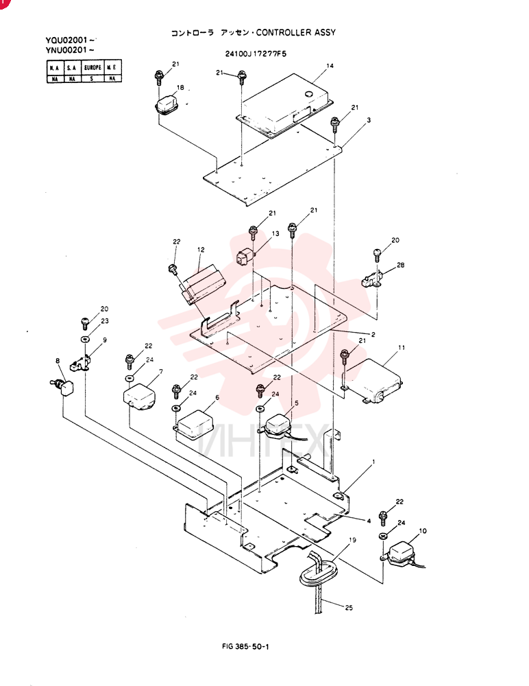 CONTROLLER ASSY 24100J17277F5 (2)