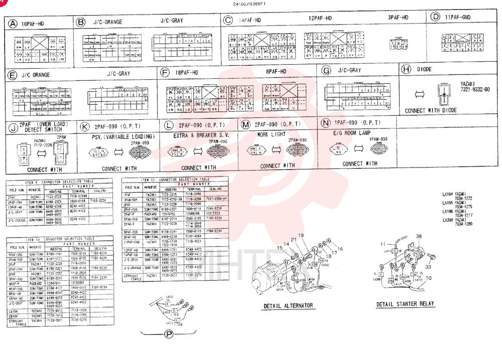 ELEC WIRING ASSY 24100J16966F2
