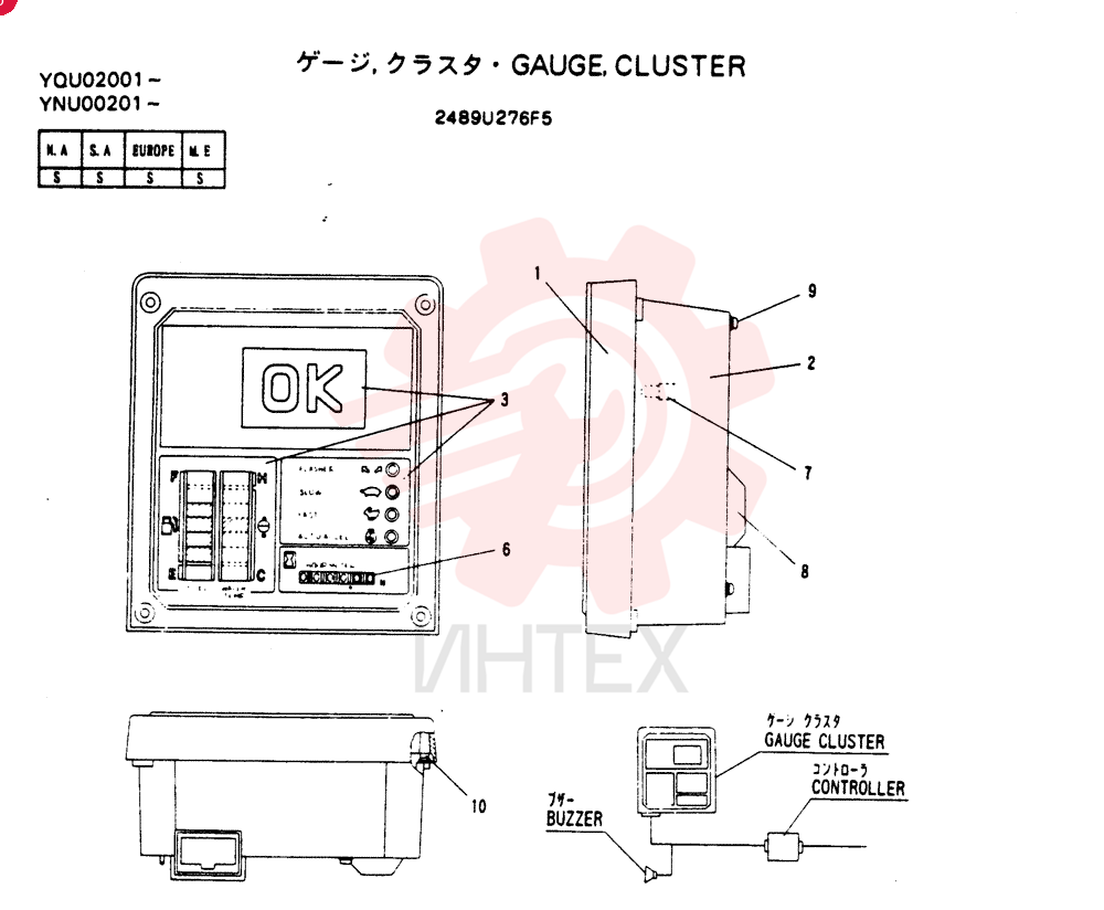 GAUGE 2489U276F5