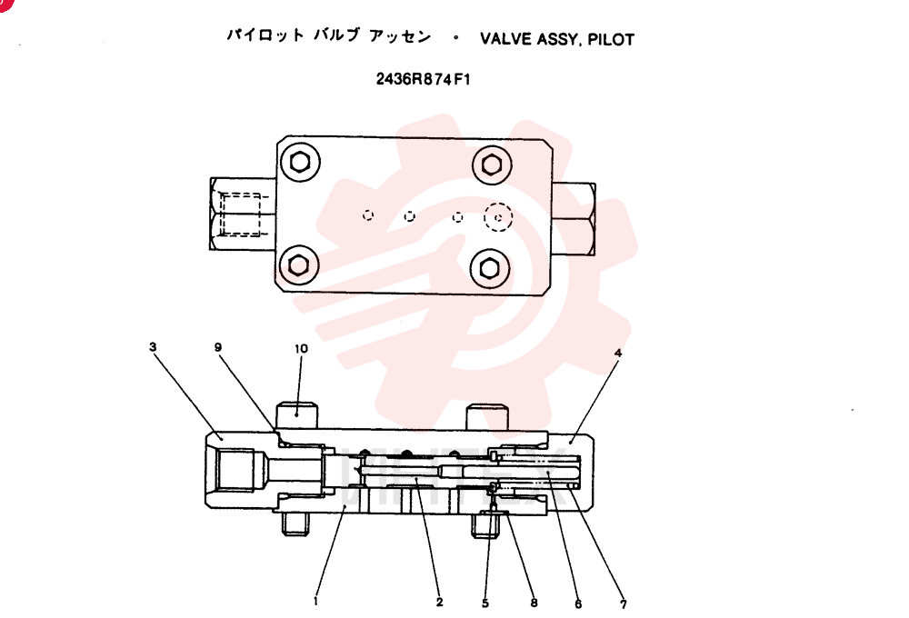 VALVE 2436R874F1