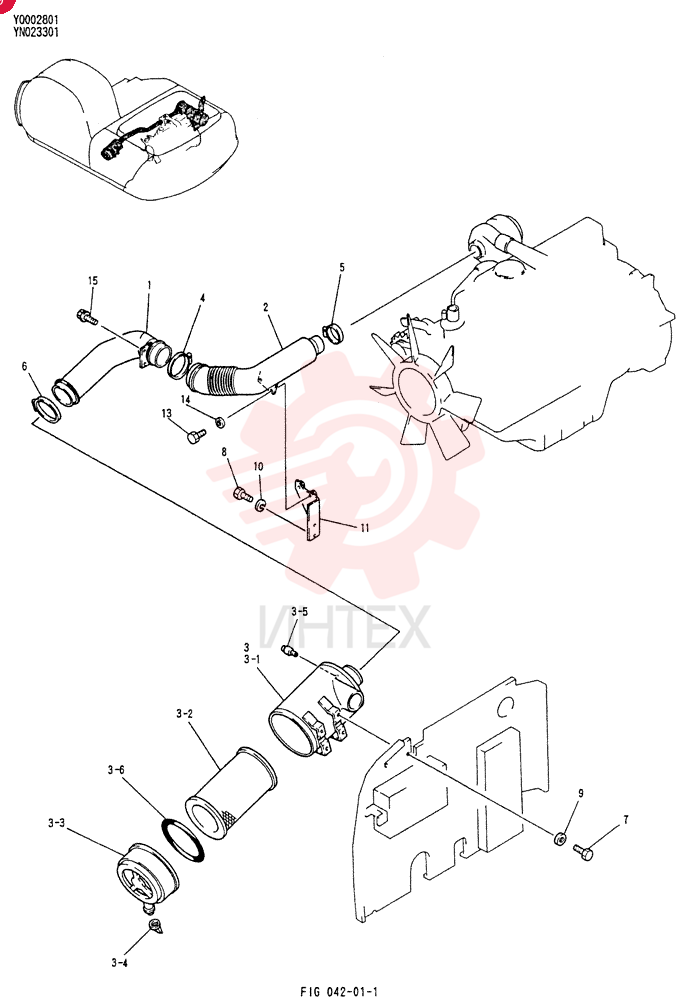 CLEANER ASSY. AIR YN11P00008F1