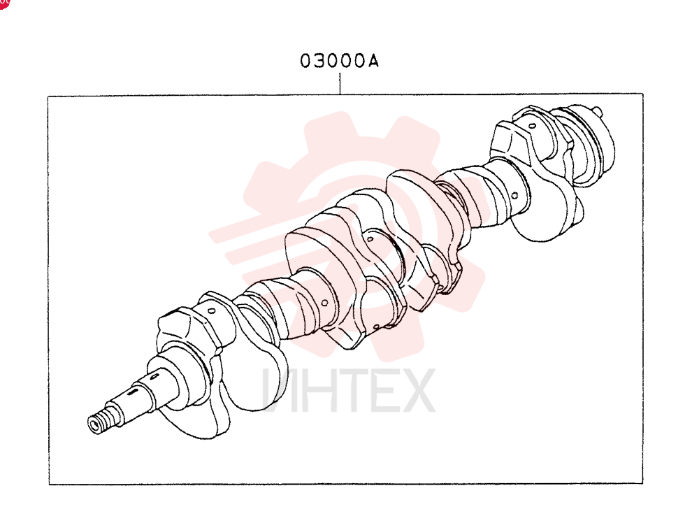 CRANKSHAFT VAME082578
