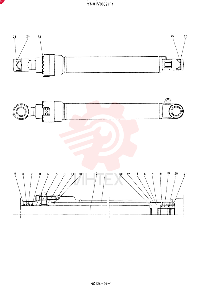 CYLINDER YN01V00021F1