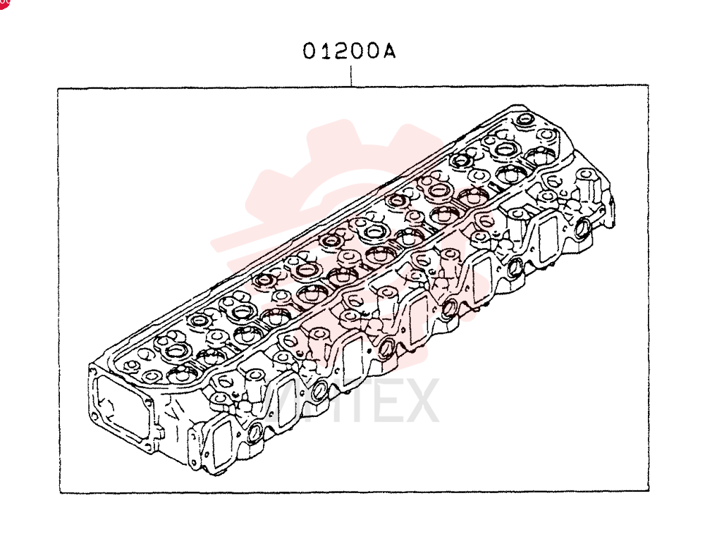 CYLINDER HEAD VAME996447