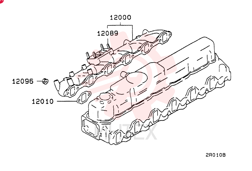 EXHAUST MANIFOLD VAME088908