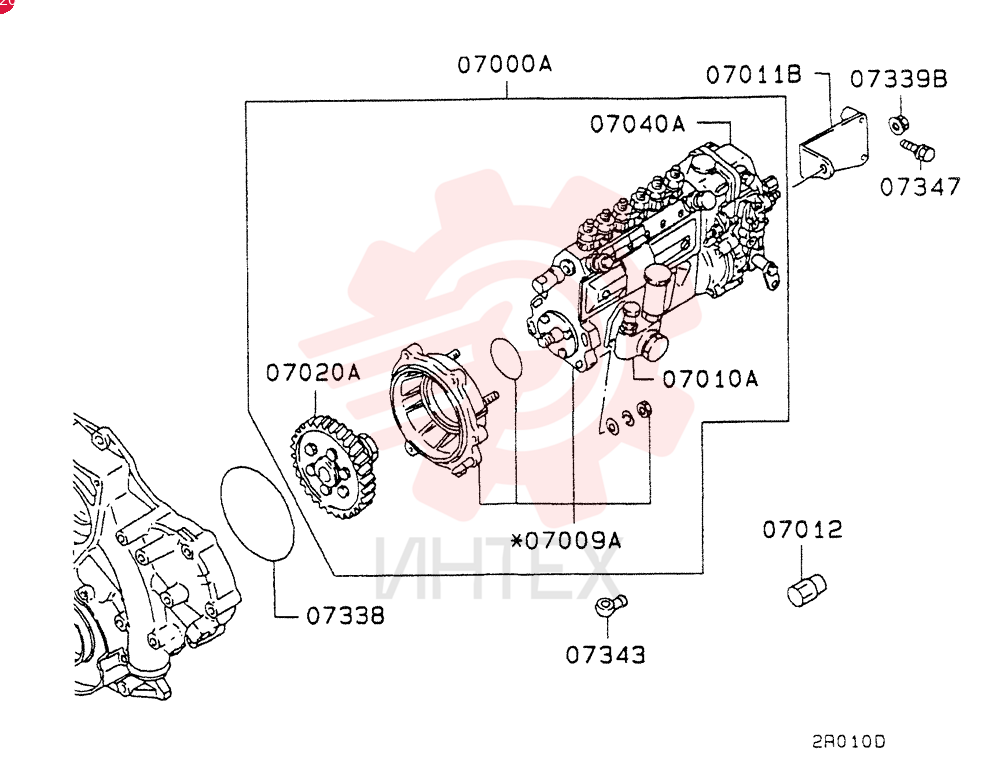 FUEL INJECTION PUMP VAME088910