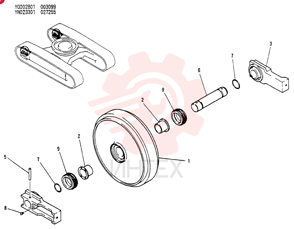 IDLER YN52D00002F2