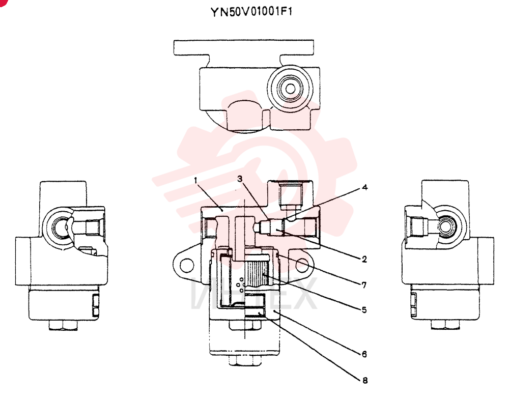 INLET MANIFOLD YN50V01001F1