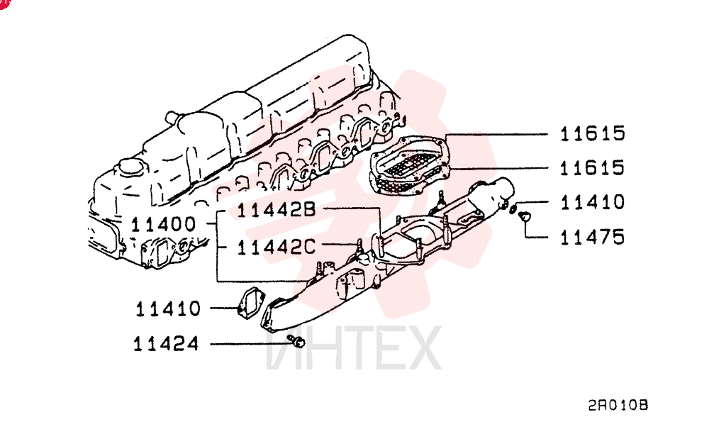INLET MANIFOLD VAME088376