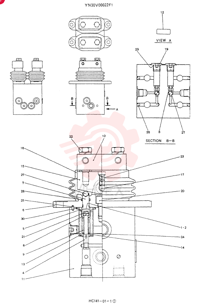 PILOT VALVE YN30V00022F1