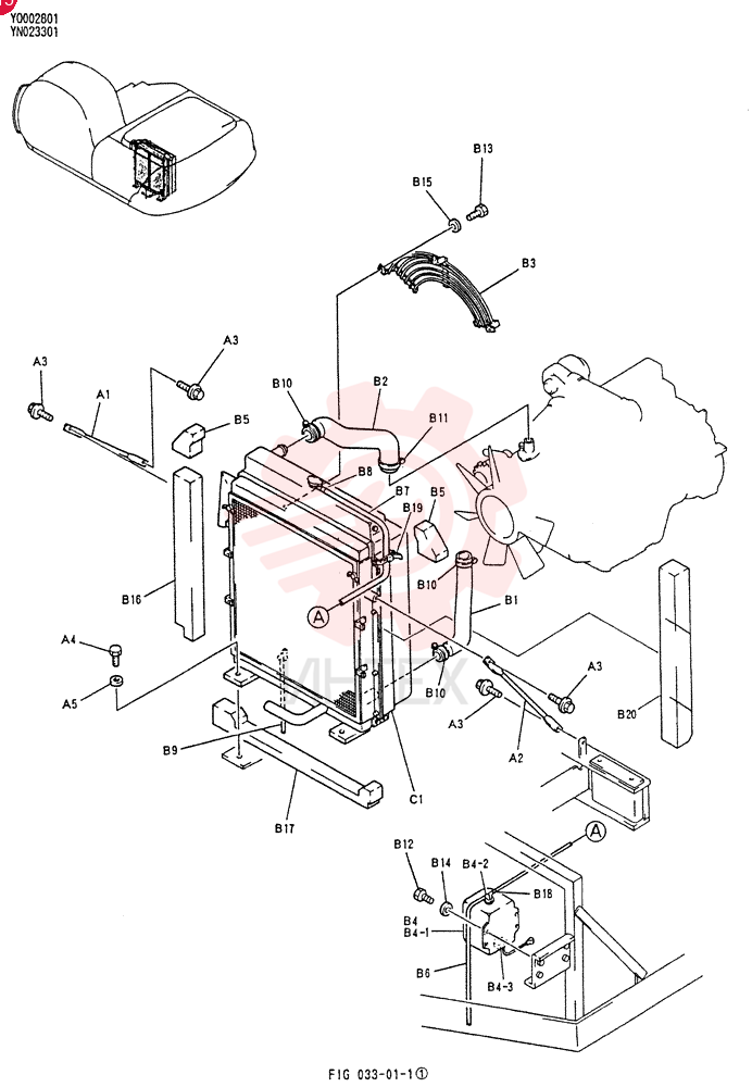 RADIATOR INSTAL YN05P00011F1