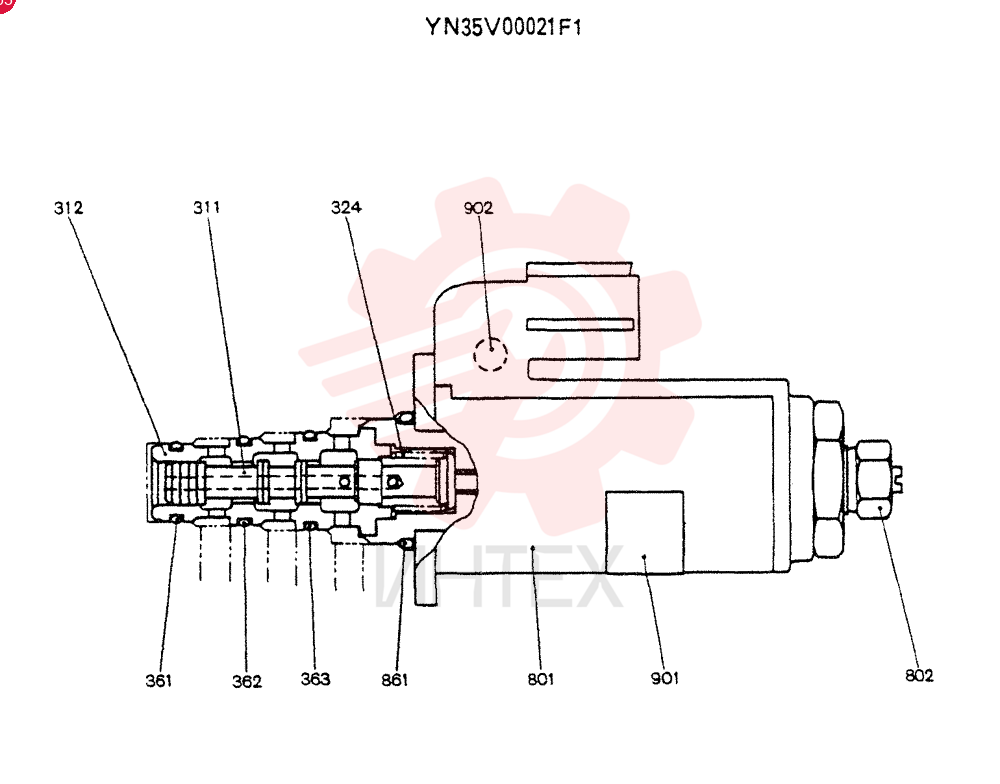 SOLENOID VALVE YN35V00021F1