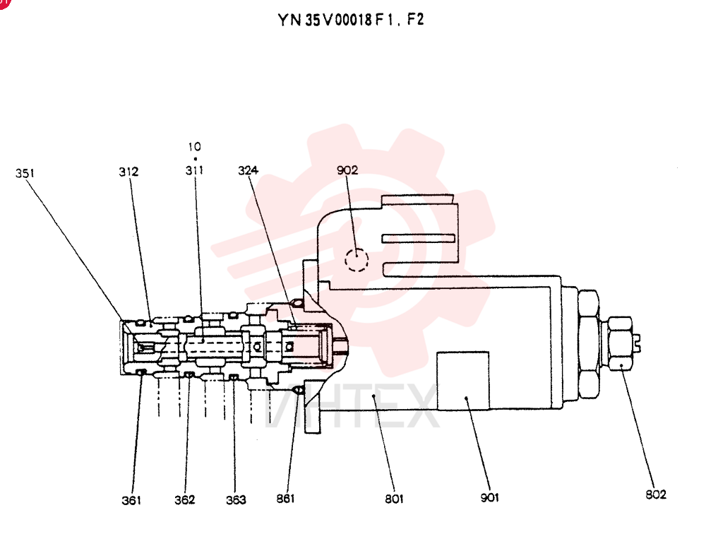 SOLENOID VALVE YN35V00018F1