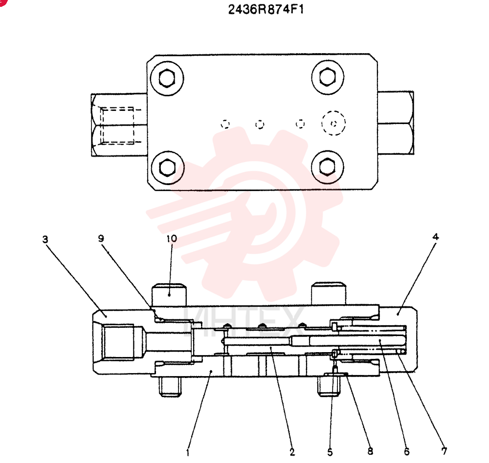 VALVE 2436R874F1