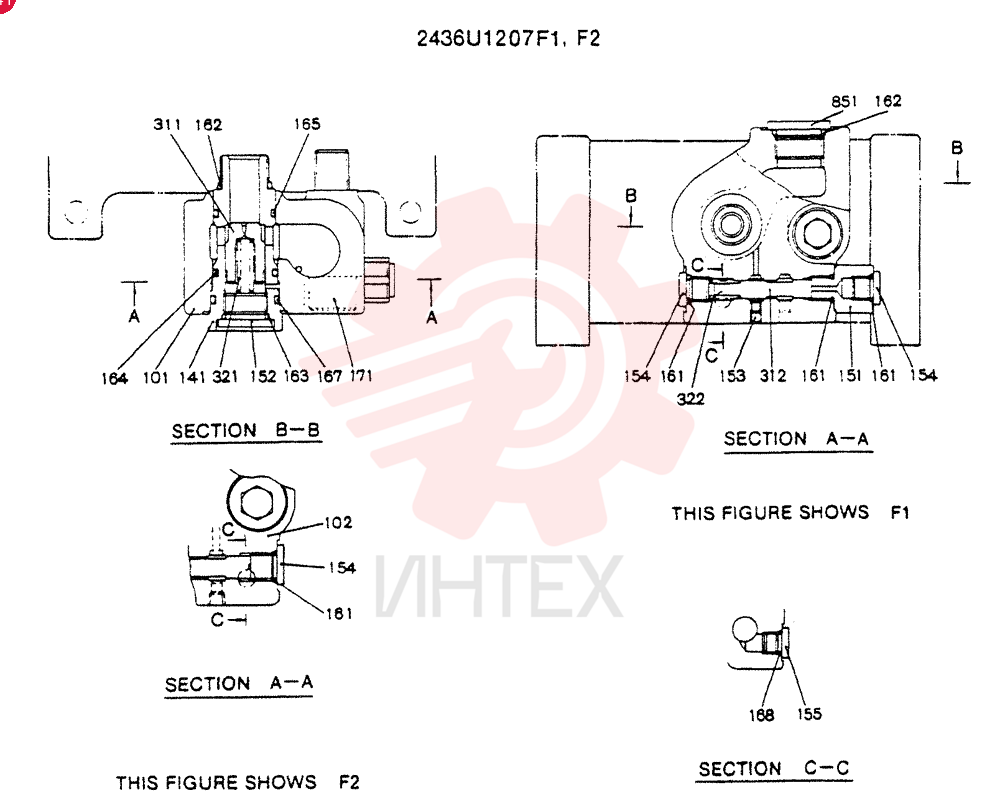 VALVE 2436U1207F1