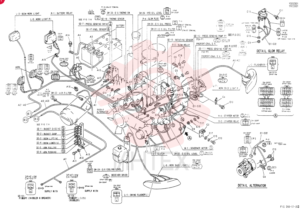 WIRE HARNESS YN13E00015F1 (2)