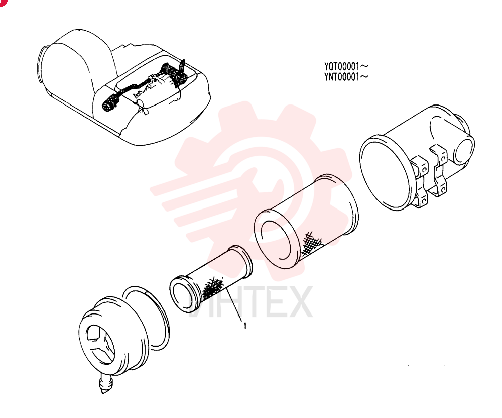 AIR CLEANER YN11P01013P1