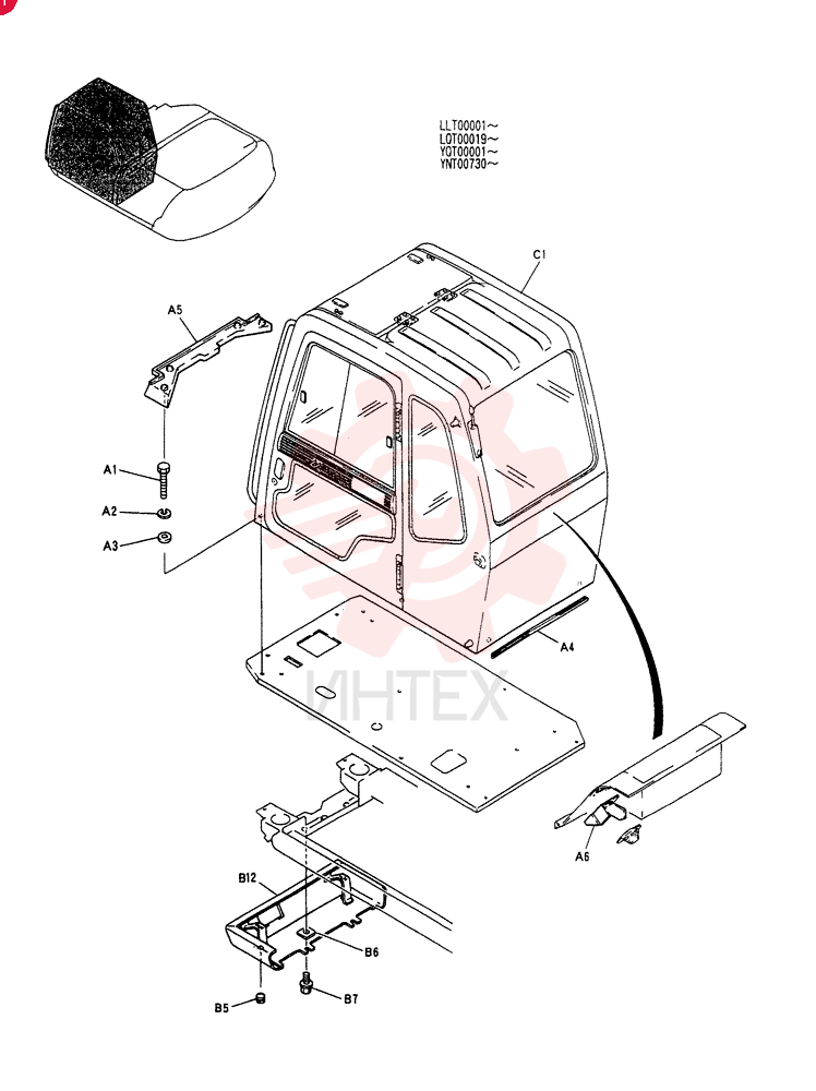 CAB INSTAL YN02C00015F1