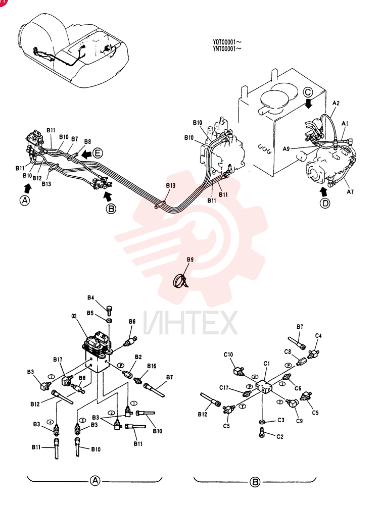 CONTROL LINES, PUMP YN06H00012F1 (2)