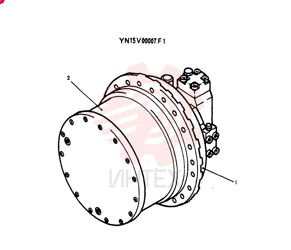 HYDRAULIC MOTOR YN15V00007F1