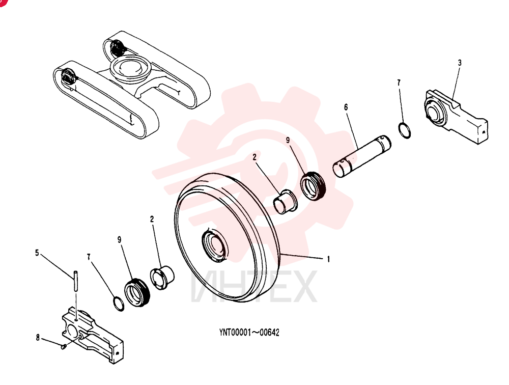 IDLER YN52D00002F2