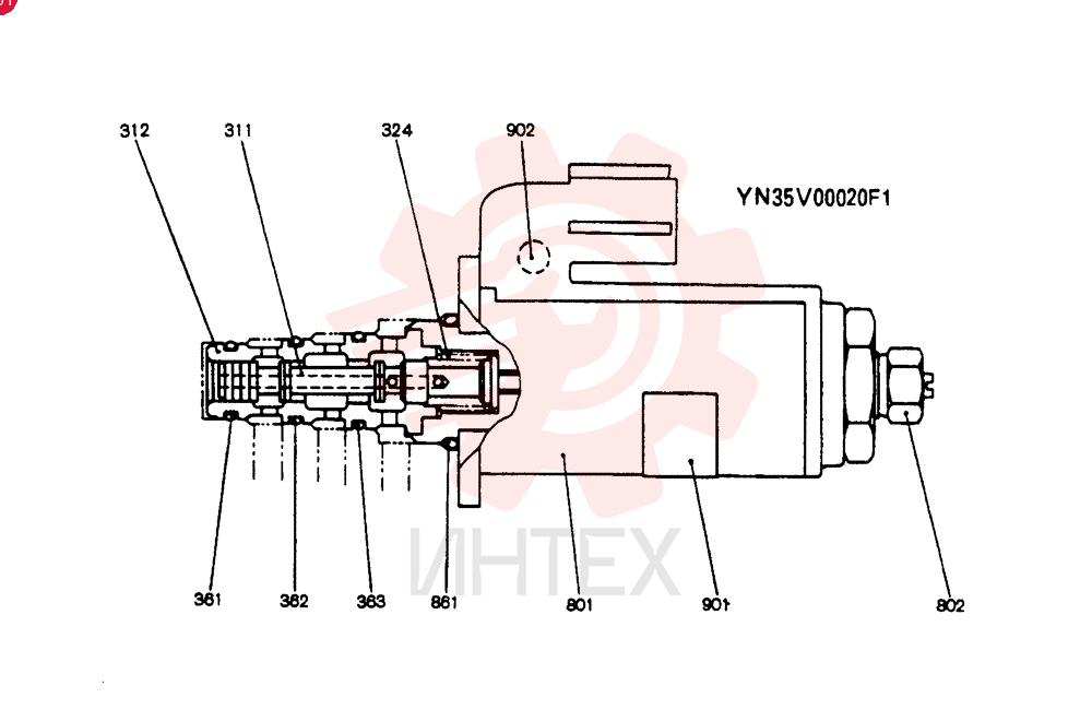 SOLENOID VALVE YN35V00020F1