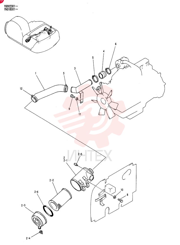 CLEANER ASSY, AIR YN11P00004F1
