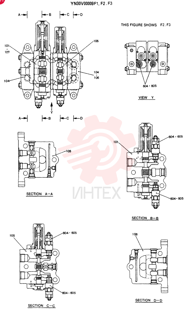 CONTROL VALVE YN30V00009F1 (1)