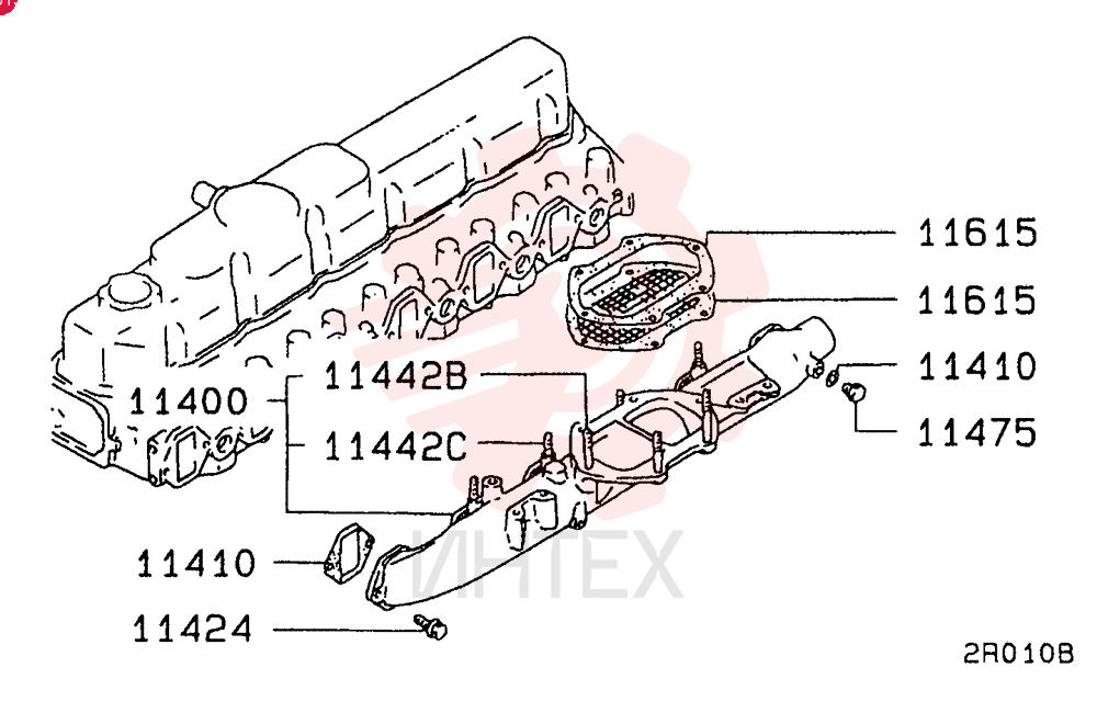 INLET MANIFOLD VAME088376