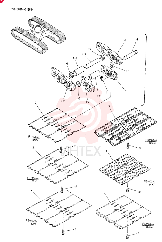 SHOE ASSY YN60D00004F1