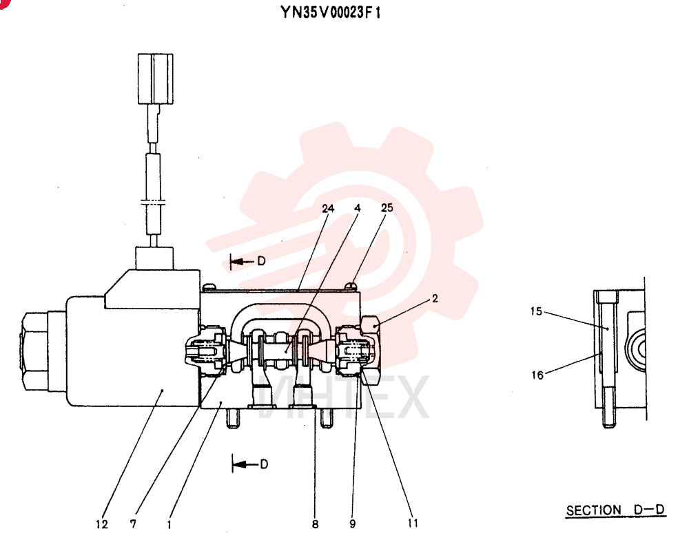 SOLENOID VALVE YN35V00023F1