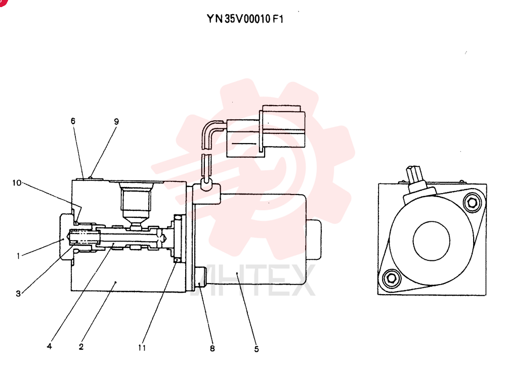 SOLENOID VALVE YN35V00010F1