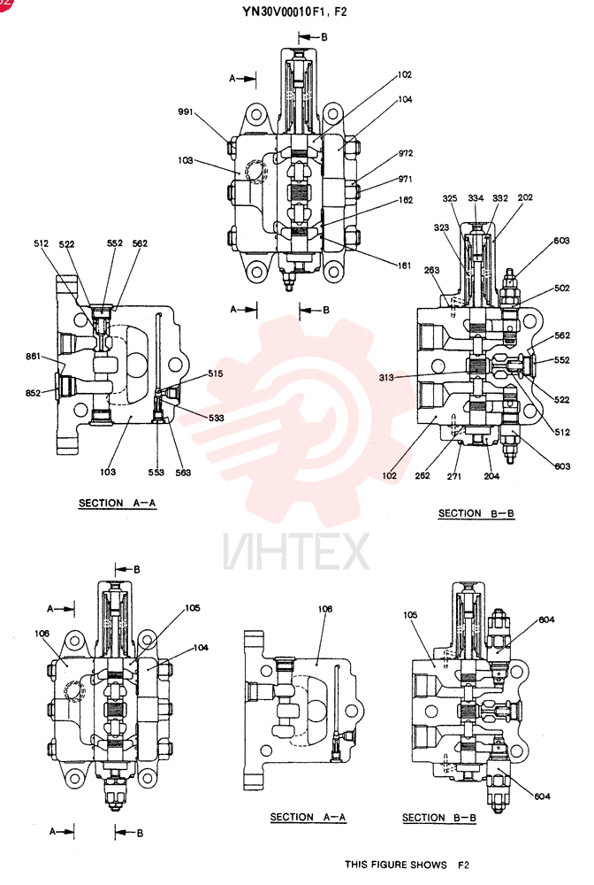 VALVE ASSY, CONTROL YN30V00010F1
