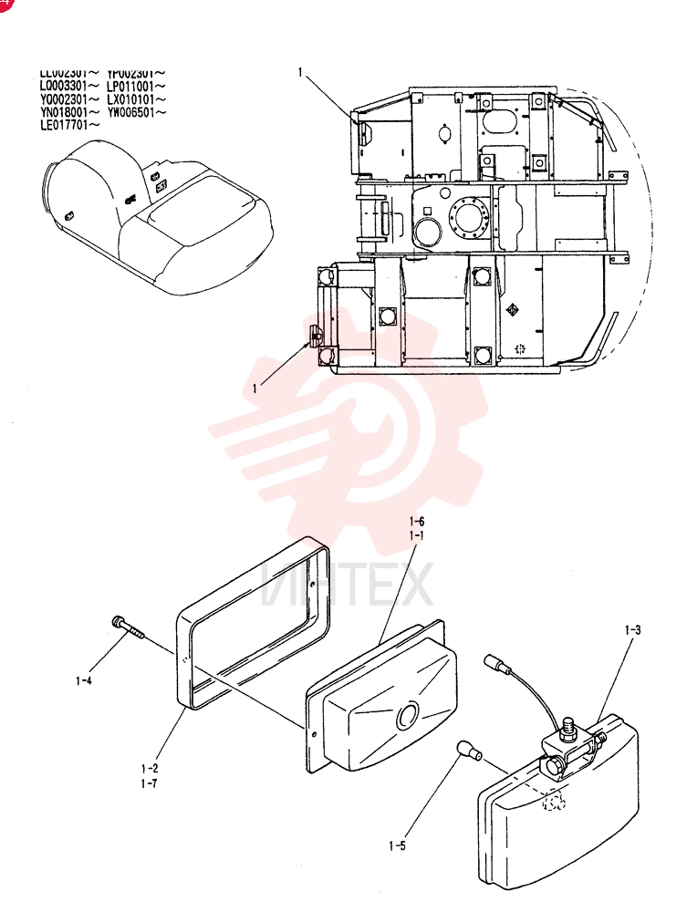 WORK LAMP YN80E00004F1