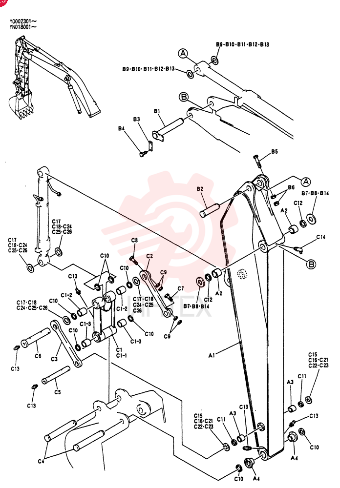 ARM.LONG ARM YN12B00029F1