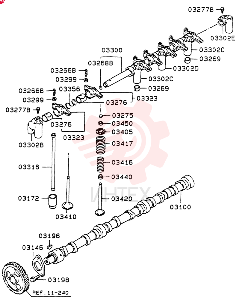 CAMSHAFT VAME081635