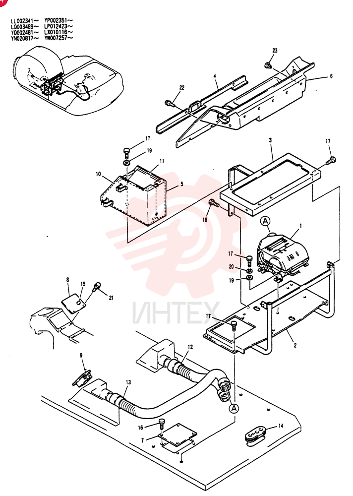 HEATER ASSY YN21M00004F1