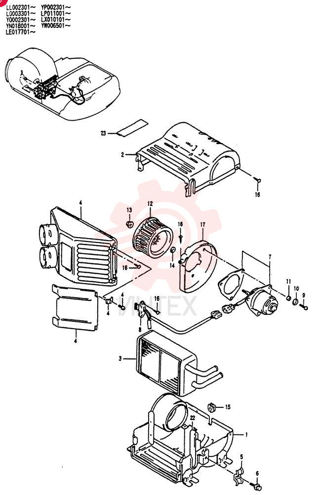 HEATER ASSY YN21M00003F1