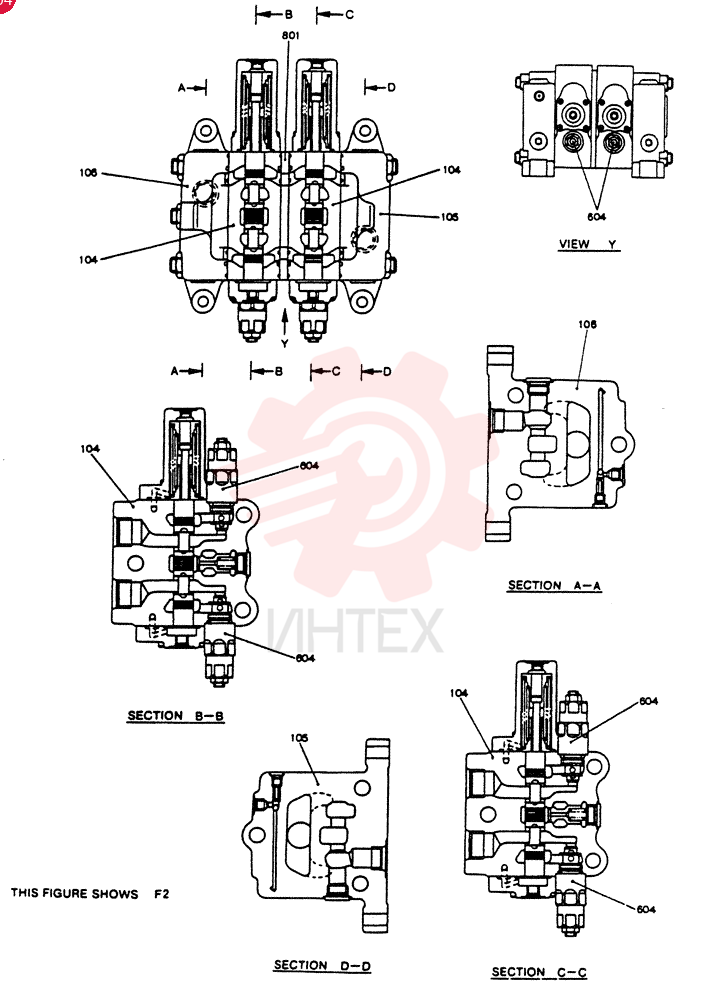 VALVE ASSY, CONTROL YN30V00012F1 (1)