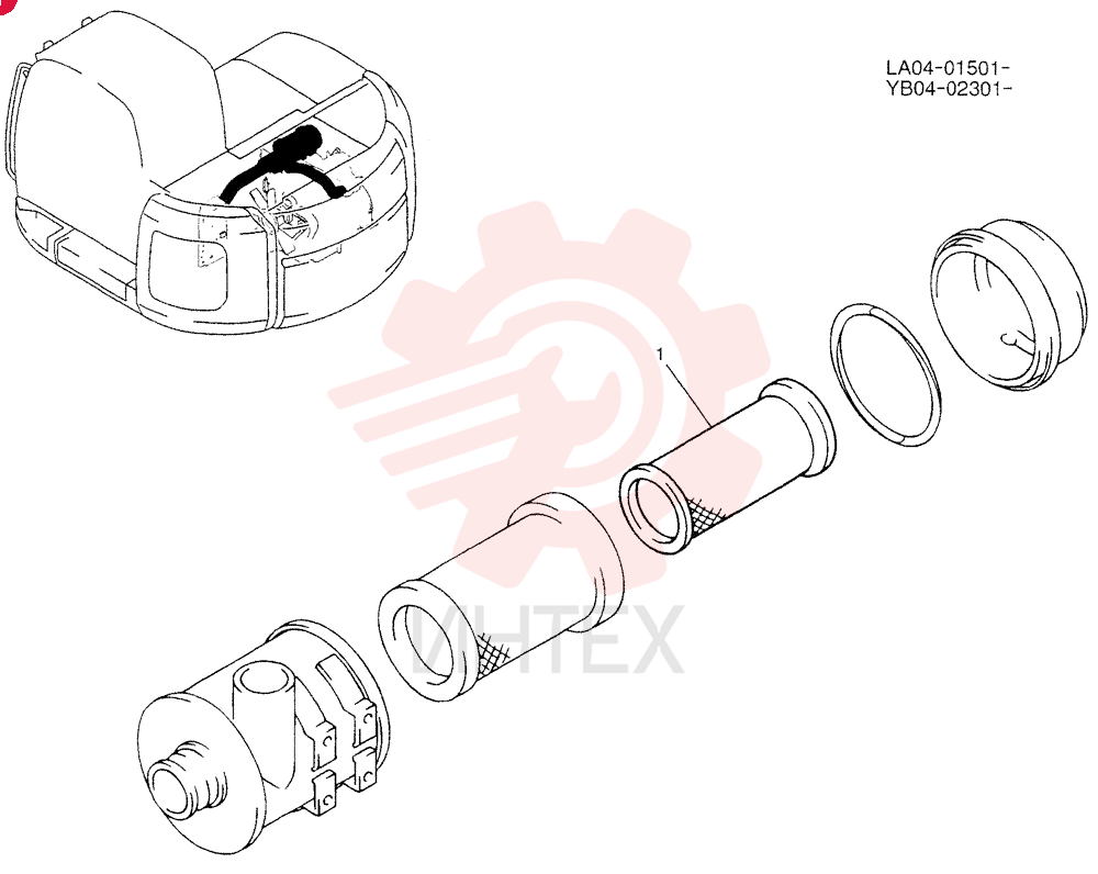 AIR CLEANER YN11P01013P1