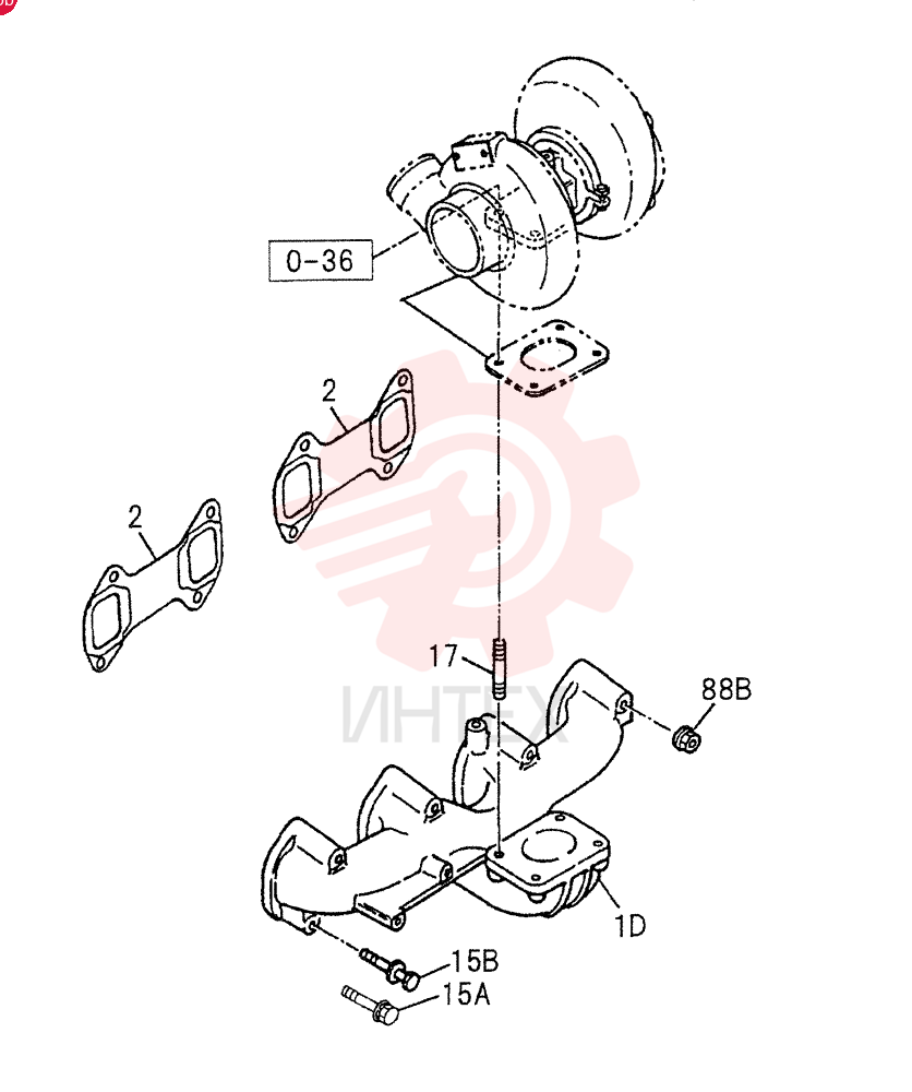 EXHAUST MANIFOLD 0-27A (1)