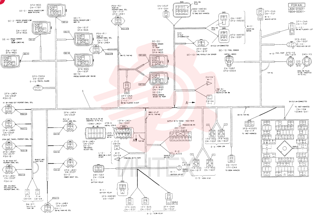 HARNESS ASSY, UPP YB13E00012F1 (1)